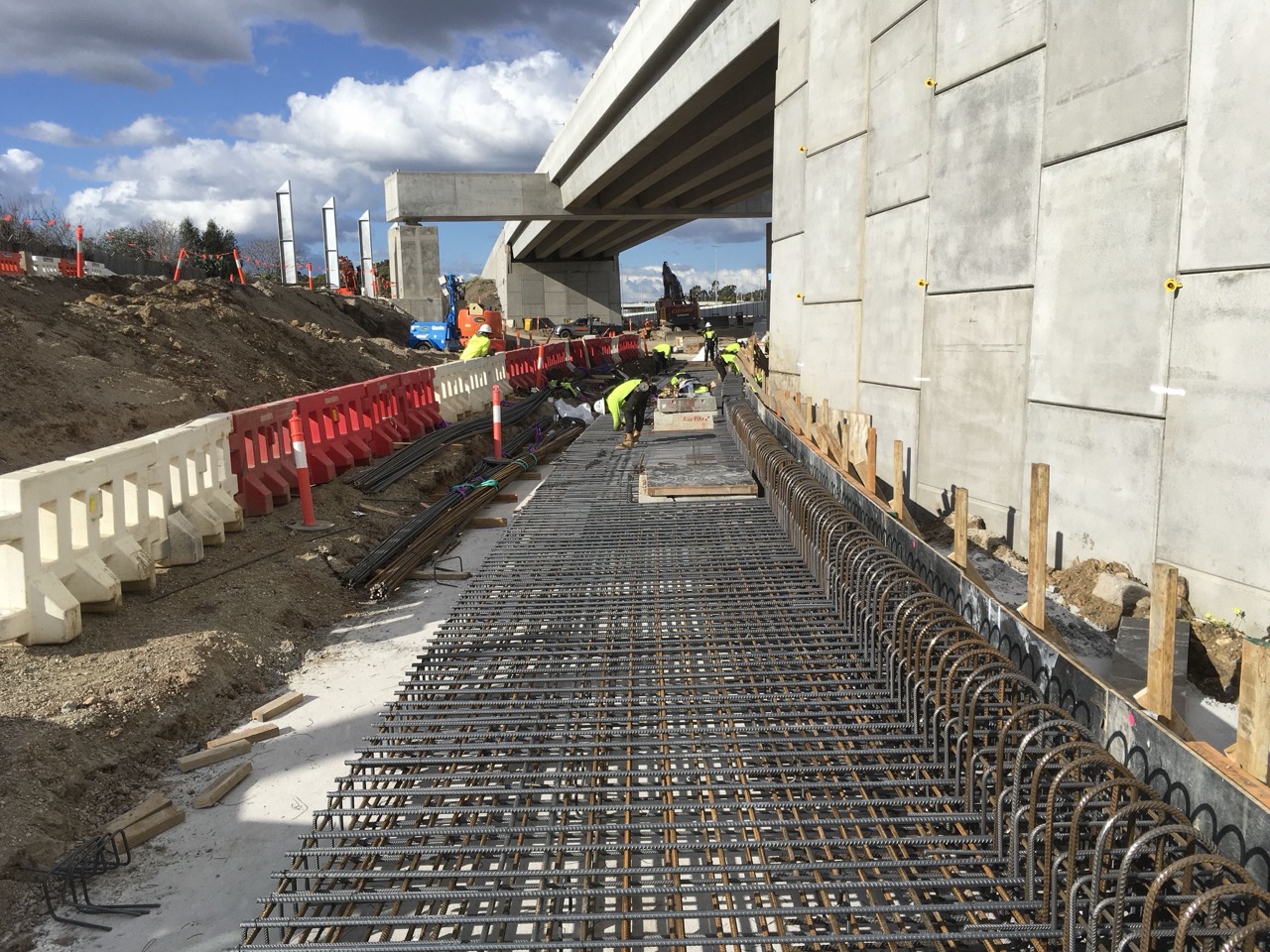 Steel Force crew on site